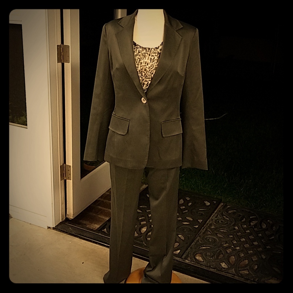Woman's Gunmetal Suit